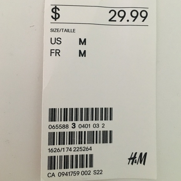 Blue H&M button down cardigan - Picture 2 of 4